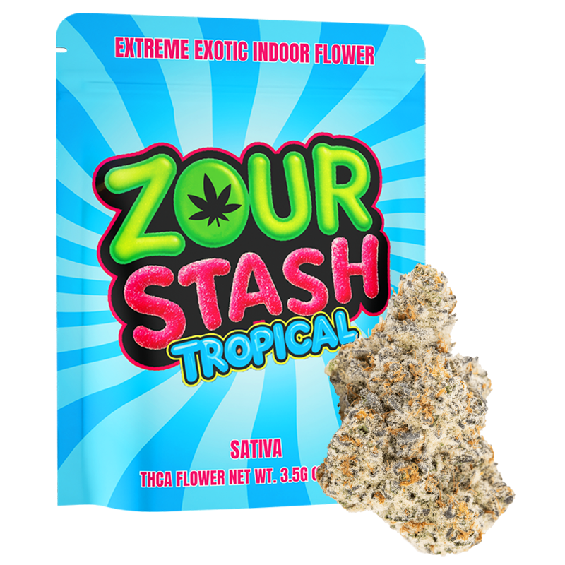 Zour Stash Tropical Extreme Exotic Indoor Flower(Sativa)
