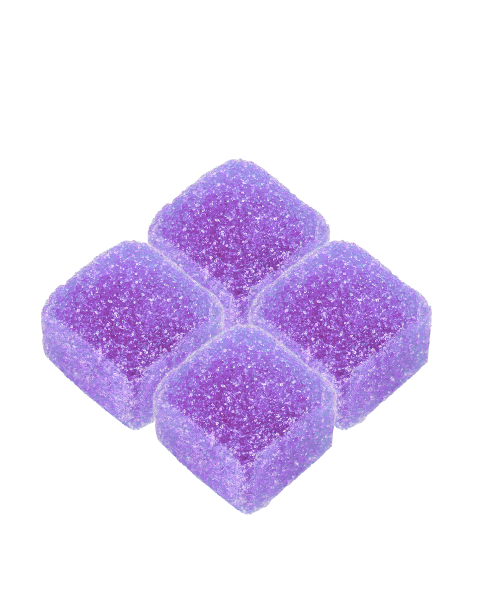 Purple Bay 4 Piece Live Rosin Gummy (2000 Mg)