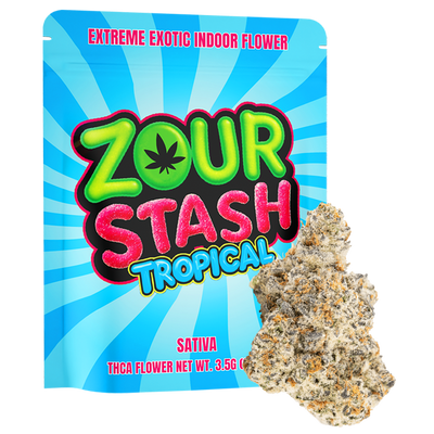 Zour Stash Tropical Extreme Exotic Indoor Flower(Sativa)